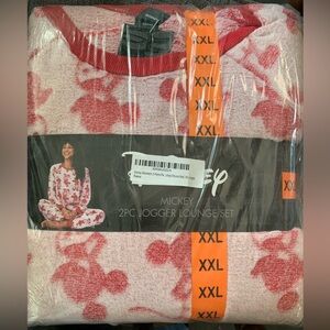 Disney Pink and Red Mickey Jogger Lounge Set